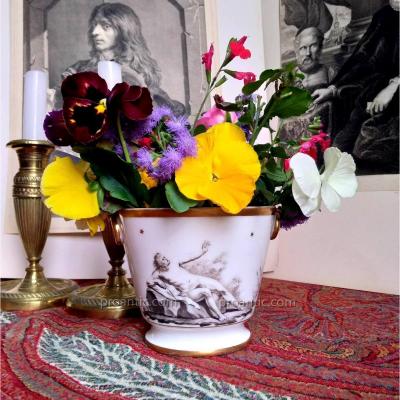 Porcelain Pot Cache From Paris