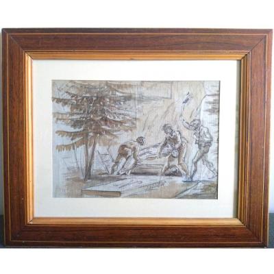 Drawing XVIIIth Century.