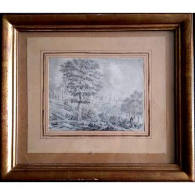 Jean Baptiste Pillement, (1728-1808) Attributed