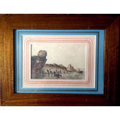 Old Drawing French School XIX.