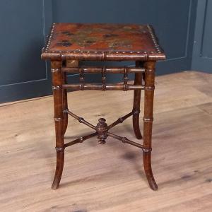 Art Nouveau Stool By George Hulbe