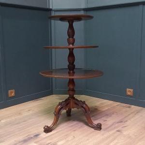 Exclusive English Mahogany Dumbwaiters From The George III Period (circa 1760) - Sold Individually