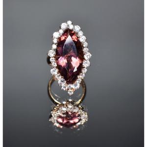 Gold And Amethyst Ring