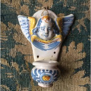 Small Holy Water Font, Nevers, 17th Century