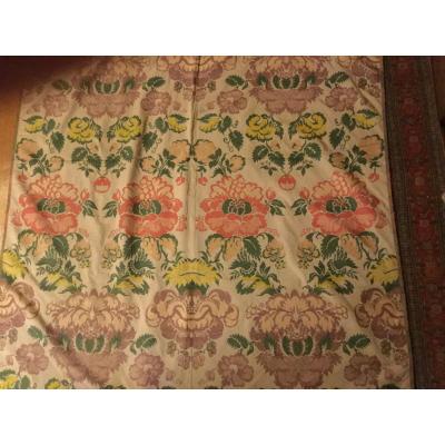 Fabrics, Silk And Cotton, Around 1950.