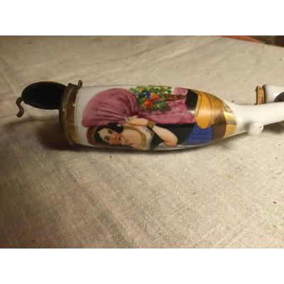 19th Century Porcelain Pipe.