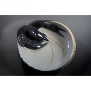 Porcelain Empty Pocket From Denmark, Copenhagen