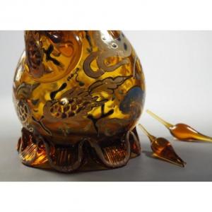 Double Carafe In Blown Colored Glass - José Cire Royo