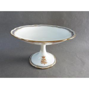 Haviland For The Crystal Staircase Porcelain Cup Monogram Under Count's Crown