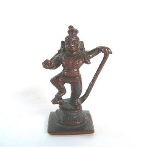Bronze Statuette Of Krishna From South India, 18th - 19th Century
