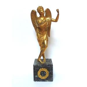 Antique Gilded Bronze Sculpture From The Empire Period 