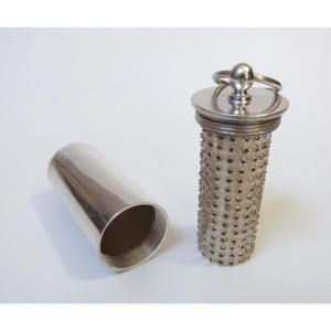 Christofle Silver-plated Nutmeg Grater 