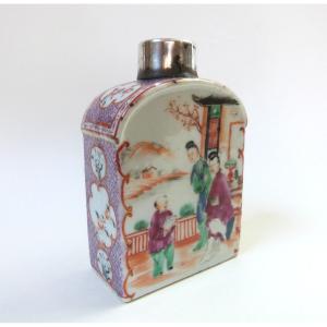 18th Century Chinese Porcelain Tea Caddy