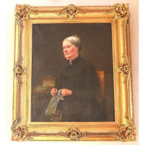 Félix Lacaille, Oil On Canvas, Dated 1889 