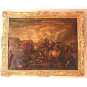 Battle Scene, French School, 17th Century