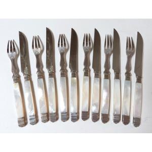 6 Empire-style Dessert Servers Hors d'Oeuvres