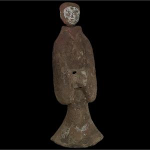 Monumental Han Court Lady + Tl Test – Certificate Of Authenticity