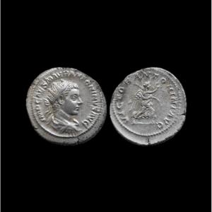 Antoninien Of Elagabalus “victor Antonini” — Certificate Of Authenticity