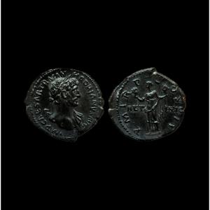 Domitian Denarius With Minerva — Certificate Of Authenticity