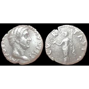 Otho — Ar Denarius Secvritas P R — Certificate Of Authenticity