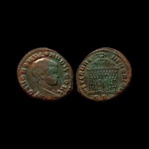 Memorial Follis Of Divus Romulus (rep) — Certificate Of Authenticity