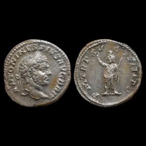 Caracalla Denarius “imperial Serapis” — Certificate Of Authenticity