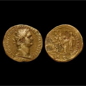 Dupondius Of The Secular Games — Certificate Of Authenticity