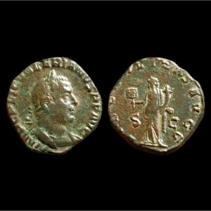 Valerian I Ric 165 — Certificate Of Authenticity