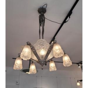 Art Nouveau Chandelier