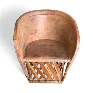 Mexican Folk Art Armchair - 1970s