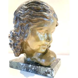 Bronze Sculpture, Signed Alexandre Kelety, 20th Century