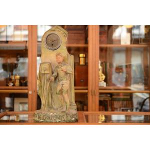 Clock With Young Photographer