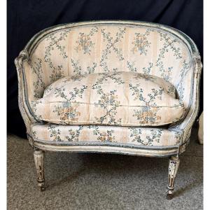 Louis XVI Period Marquise Armchair
