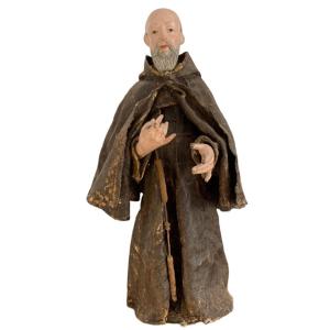 San Pedro De Alcantara Sculpture XVIII Century