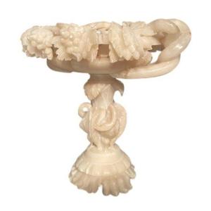 Large Alabaster Cup Late 19th Century From But XX