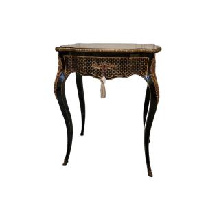 Small Dressing Table Signed By Jean Pierre Tahan Cabinetmaker Of Napoleon III 