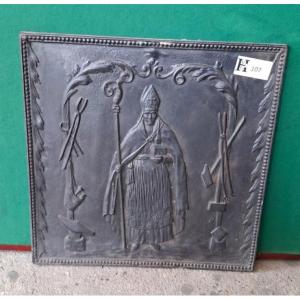 "saint Eloi" Fireplace Plate