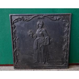 "autumn Theme" Fireplace Plate