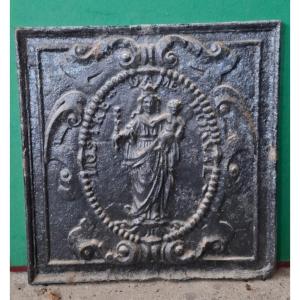 "notre Dame d'Orval" Fireplace Plate