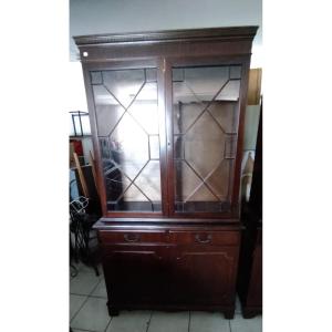 English Mahogany Bookcase