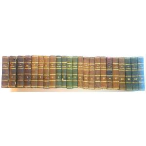 Rare Set In 23 Volumes In 16 From The Satirical Review By Alphonse Karr In Original 1839/45