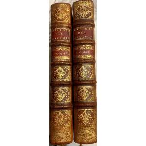 Mint Condition Illustrated With 44 Plates "the Religion Of The Gauls", 2 Vol. In 4, From 1727. Dom Martin
