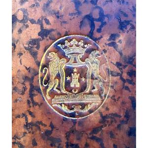 Series Of Arms In 13 Vol. In 4: "abridged Version Of Ecclesiastical History" Bonaventure Racine, 18th