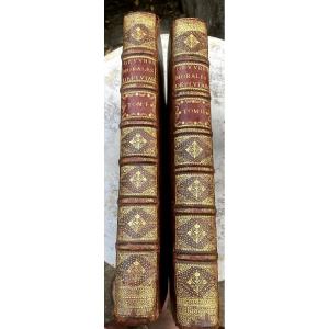Large, Beautiful Copy, 2 Vol. In Folio, From 1587 In Paris, Of Plutarch's Moral And Mixed Works