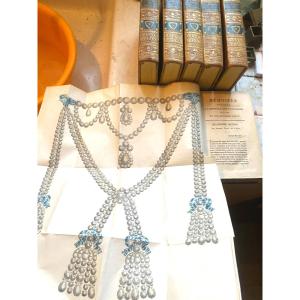 The "affair Of The Necklace" By Abbé Georgel In 6 Volumes, Octavo: Memoirs To Serve History, Ed. Or