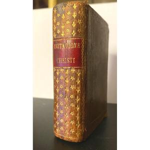 Belle Imitatione Christi, Libri Quartet "miniature Book" By Nicolaus Beauzée. Paris 1787