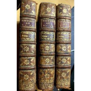 Complete Series In Three Volumes, 12mo: "history Of Louis XI" By M. Duclos. Paris, 1845