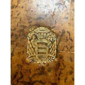 Book With The "arms Of Jouffroy De Gonsans": In 16: "the Sacred Lyric Poems", A Orléans. 1774.