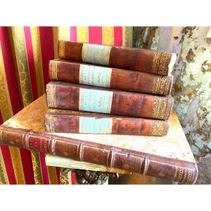 On The Prussian Monarchy Under Frederick The Great: By The Count Of Mirabeau, 4 Vols. In Quarto + Atlas