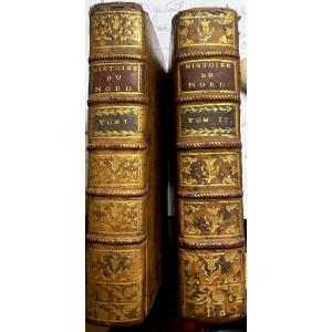  Original Edition 2 Vo In12: Chronological Abridged History Of The North - Jacques Lacombe 1762